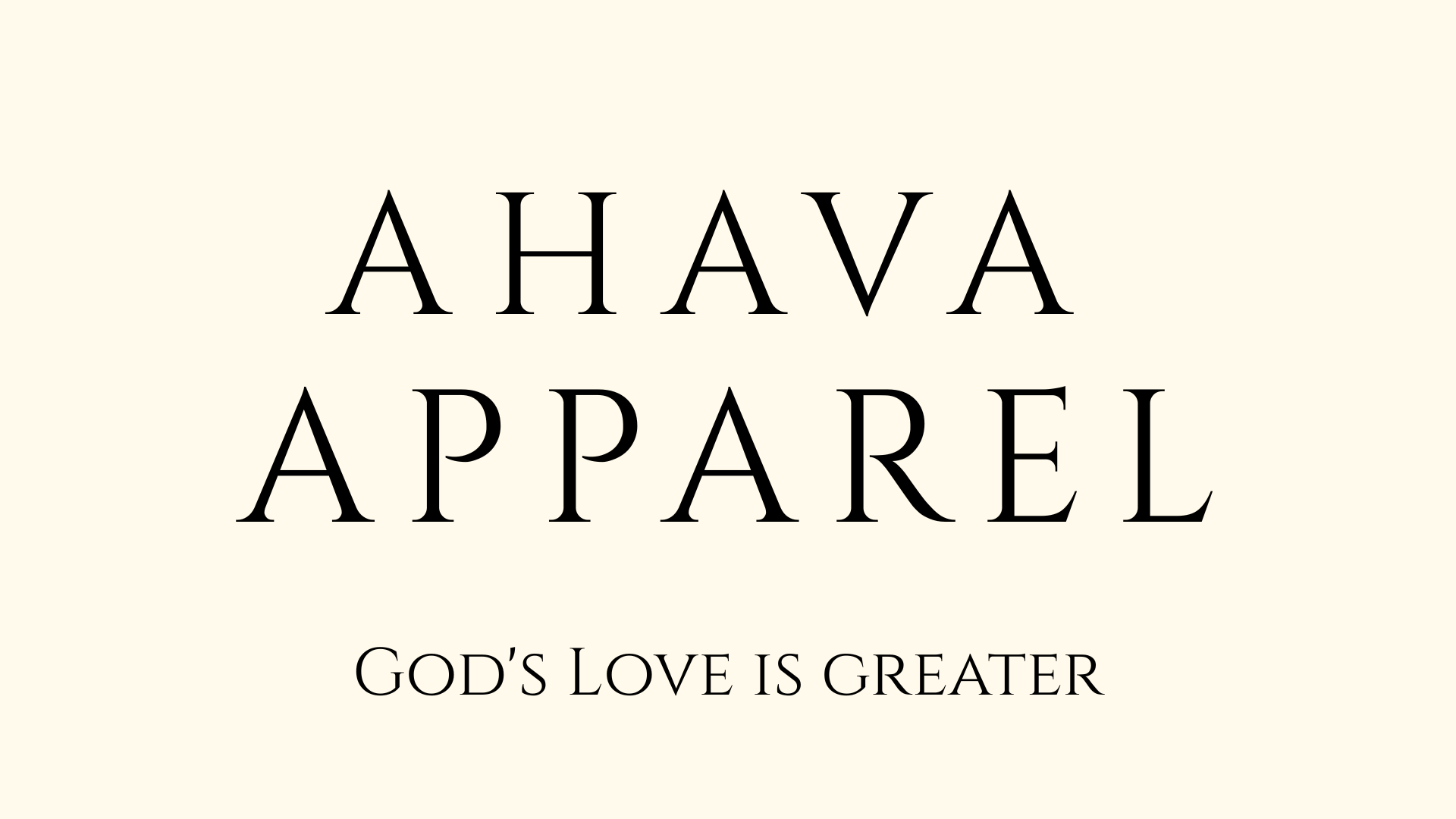 Ahava Apparel